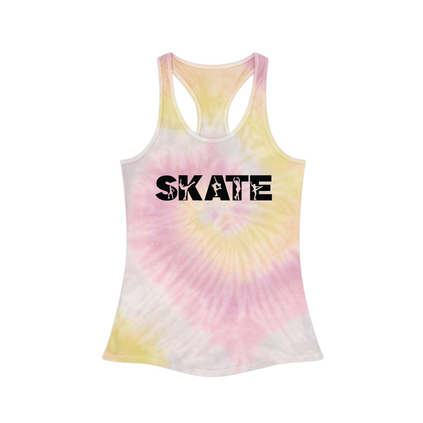 SKATE Tie Dye Racerback Tank