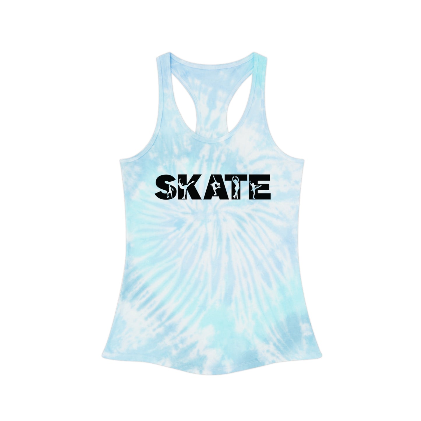 SKATE Tie Dye Racerback Tank