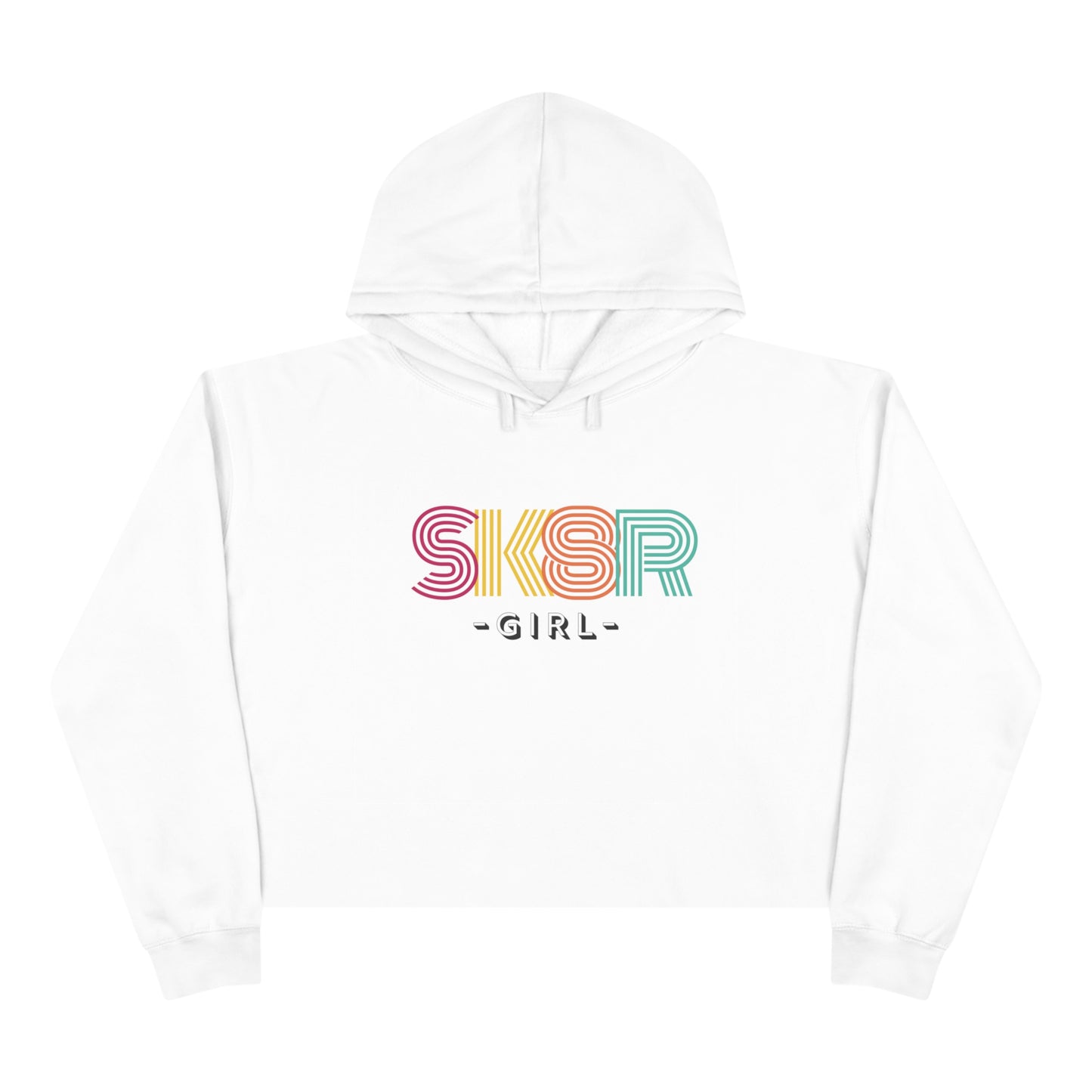 SK8R Girl Crop Hoodie