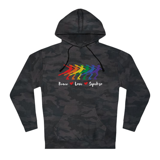 Peace, Love, Synchro Hoodie