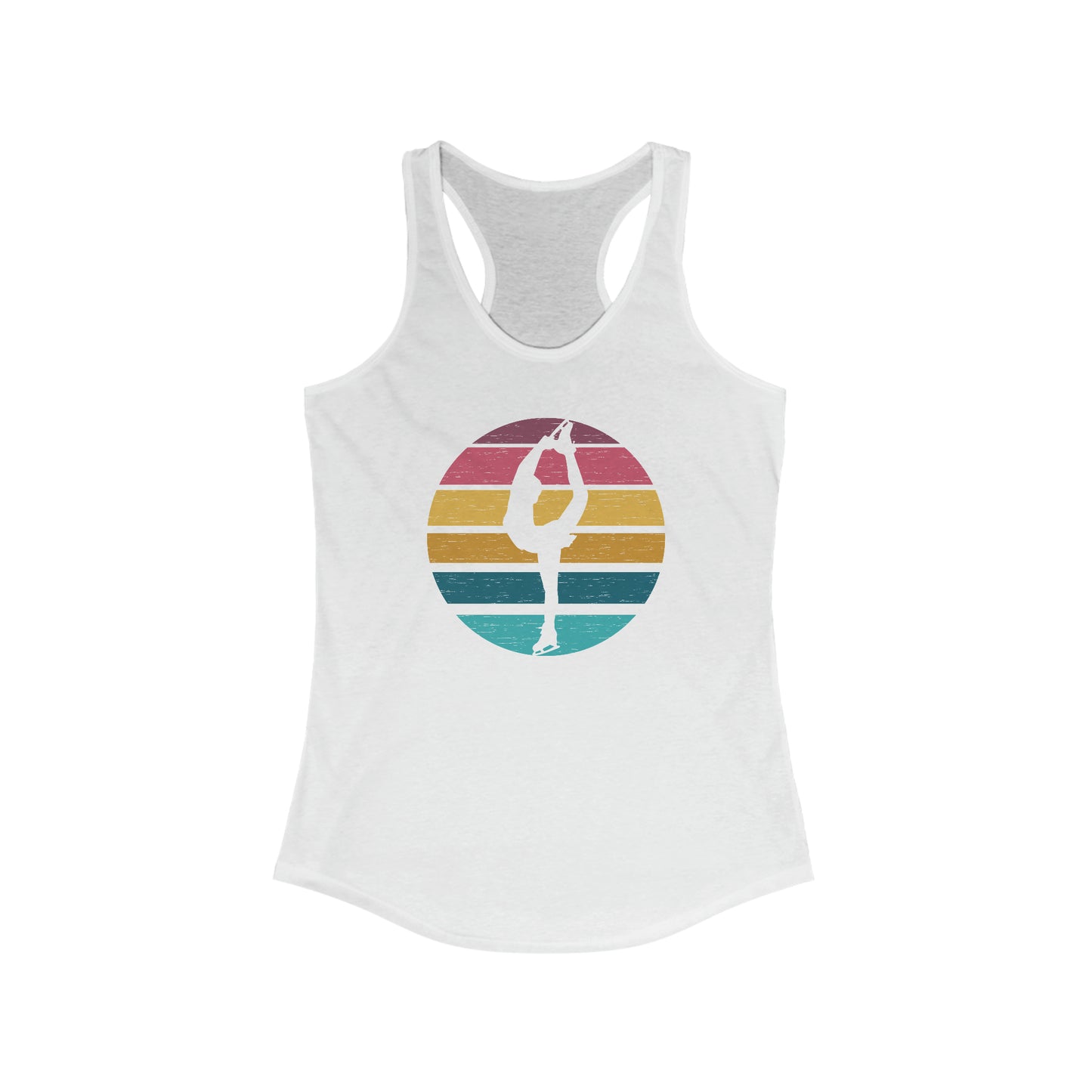 Sunset Silhouette Racerback Tank