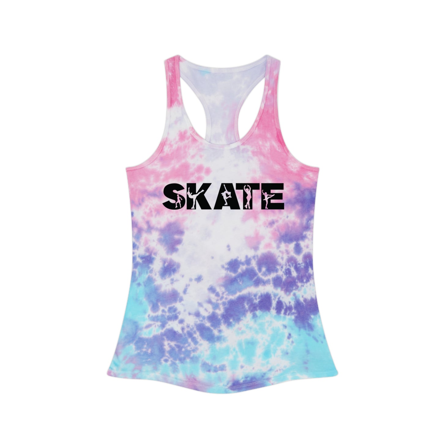 SKATE Tie Dye Racerback Tank