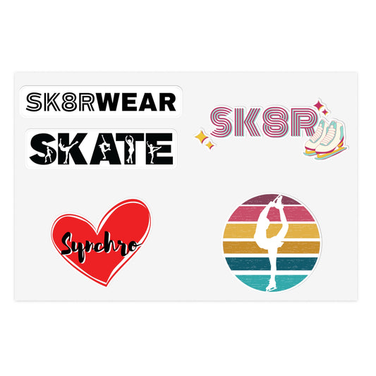 SK8RWEAR Sticker Sheet