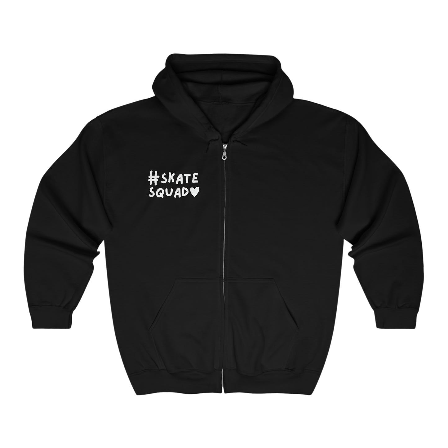 #SKATESQUAD Full Zip Hoodie