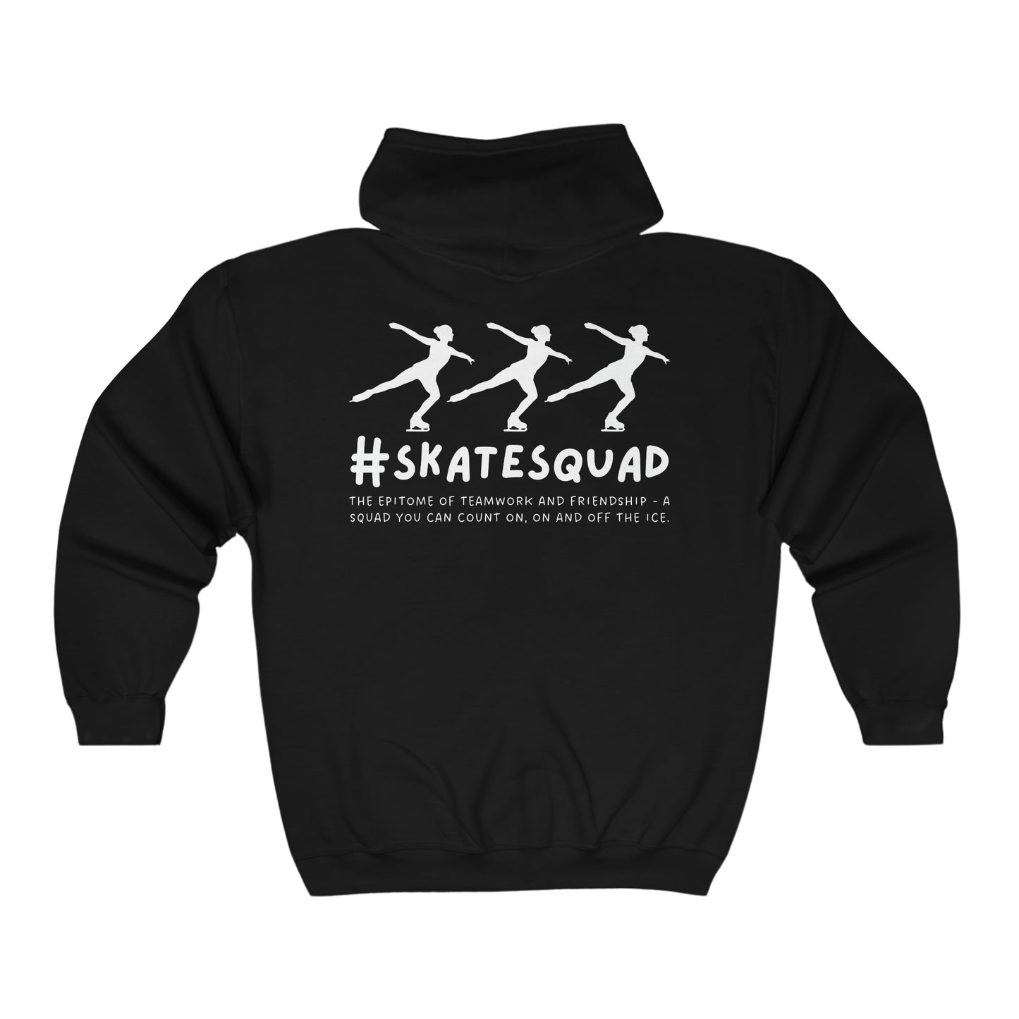 #SKATESQUAD Full Zip Hoodie