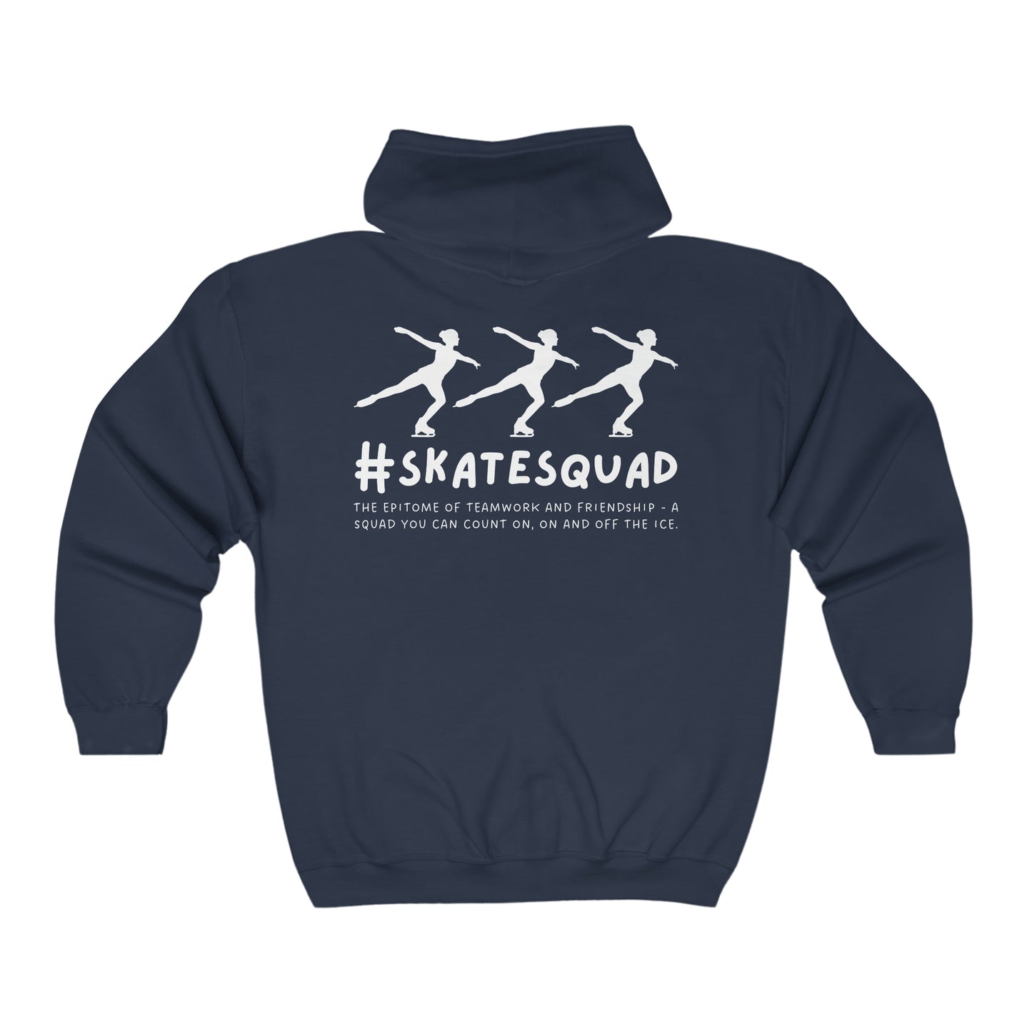 #SKATESQUAD Full Zip Hoodie