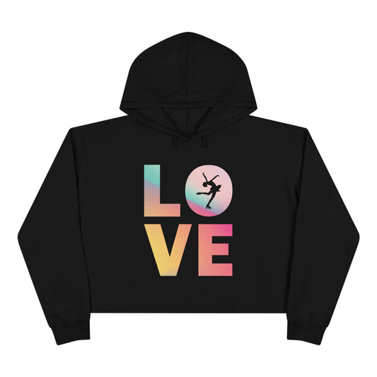 LOVE Crop Hoodie