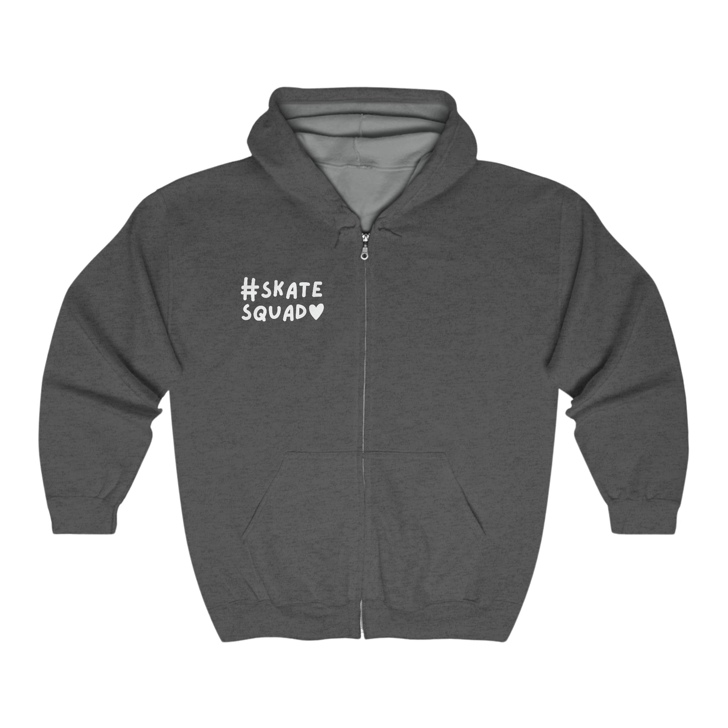 #SKATESQUAD Full Zip Hoodie