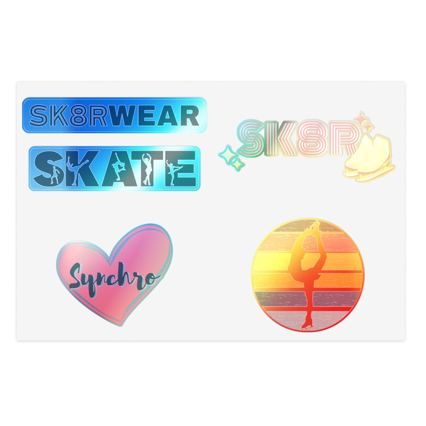 SK8RWEAR Sticker Sheet