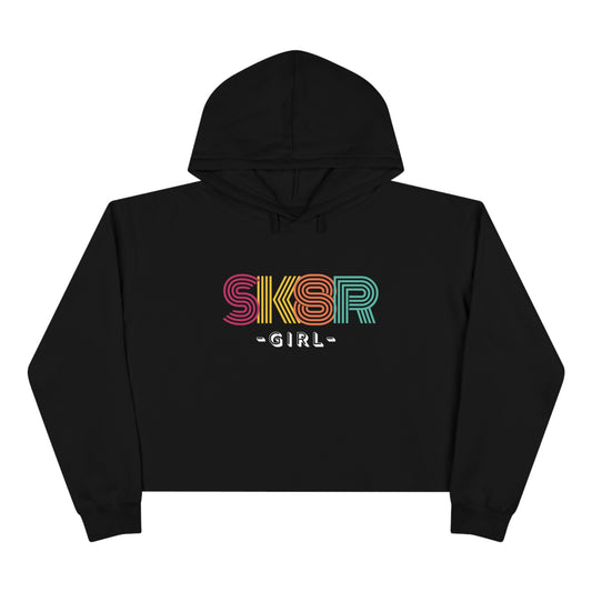 SK8R Girl Crop Hoodie